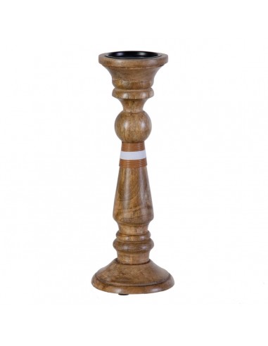 Candleholder 14 x 14 x 38 cm Brown...