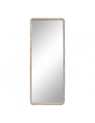 Wall mirror 48,5 x 7 x 123 cm Wood White