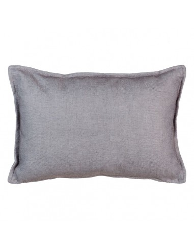 Coussin Polyester Gris clair 45 x 30 cm