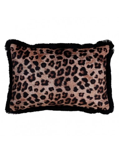 Cuscino Marrone Leopardo 45 x 30 cm