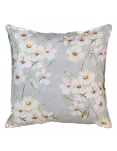 Coussin Fleurs 45 x 45 cm 100 % coton