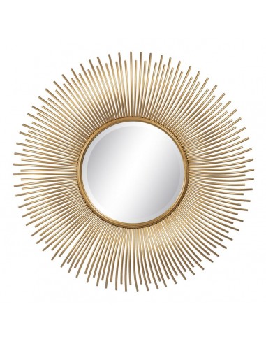 Wall mirror Golden Metal 80 x 6 x 80 cm