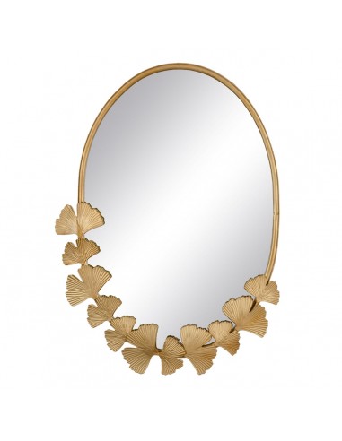 Wall mirror 34 x 4 x 42 cm Golden Metal