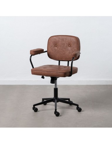 Office Chair 56 x 56 x 92 cm Camel