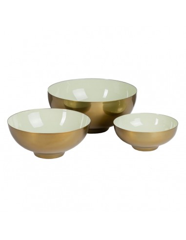 Bowl 30 x 30 x 14 cm Golden Green...