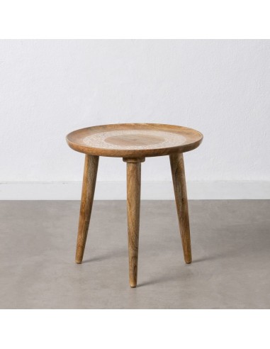 Side table 45 x 45 x 46 cm Natural...