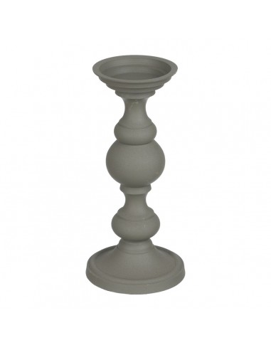 Candleholder Aluminium Green 15 x 15...