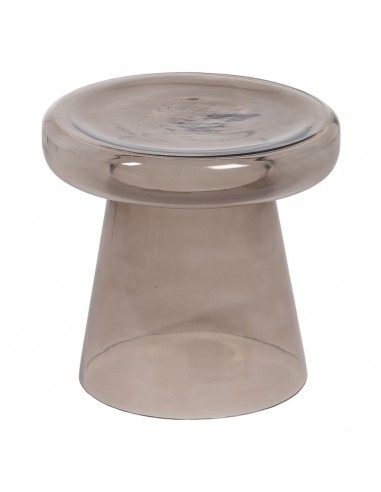 Table d'appoint Verre Taupe 40 x 40 x...