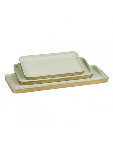 Snack tray 47 x 20,5 x 2 cm Golden...