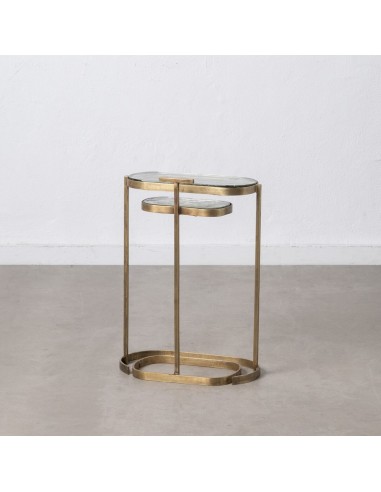 Beistelltisch 41 x 16,5 x 57 cm Gold