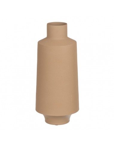 Vase 18 x 18 x 43,5 cm Beige Eisen