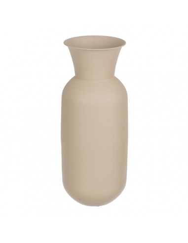 Vase 19 x 19 x 51 cm Cream Iron