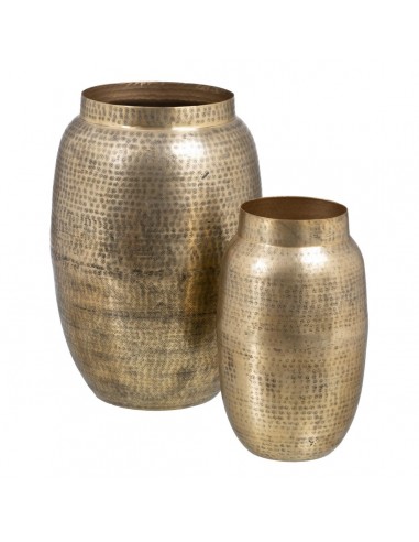 Vase 46 x 46 x 64 cm Gold Aluminium...