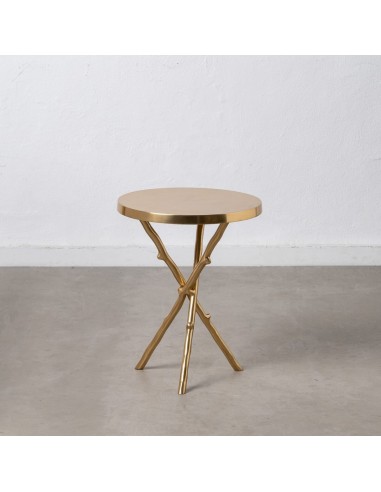 Side table Golden Metal Aluminium 41...