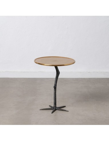 Side table Black Golden Metal...