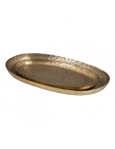 Snack tray 67 x 41 x 5 cm Golden...