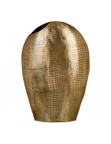 Vaas 37 x 15 x 55 cm Gouden Metaal