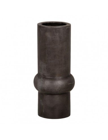 Vase Grau Aluminium 15 x 15 x 33,5 cm