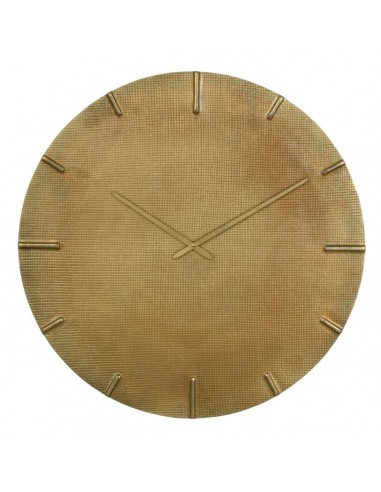 Reloj de Pared 74 x 74 cm Taupé Aluminio