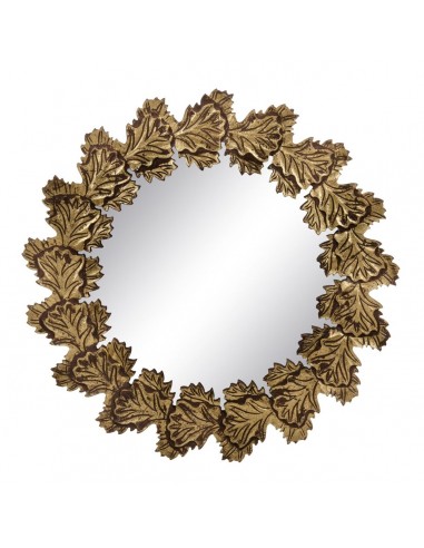 Wall mirror 79 x 3 x 79 cm Golden DMF