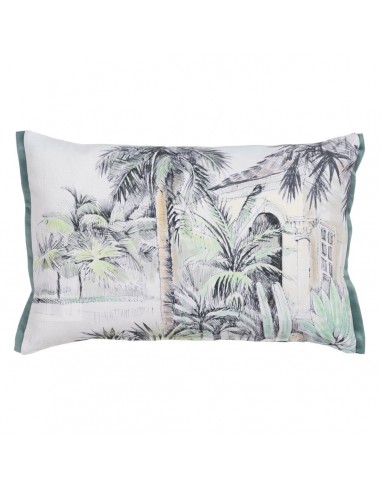 Cushion Palms 100% cotton 45 x 30 cm