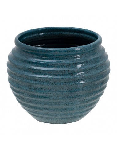 Planter 37 x 37 x 30 cm Ceramic Blue