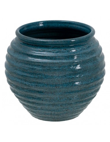 Planter 39 x 39 x 37 cm Ceramic Blue