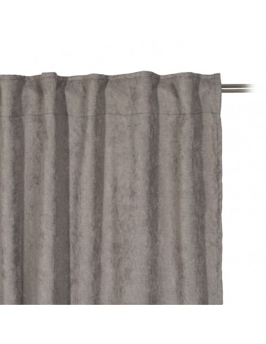 Curtain Polyester Taupe 140 x 260 cm