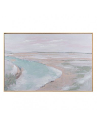 Cadre 120 x 3,5 x 80 cm Toile Paysage...