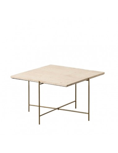 Centre Table 65 x 65 x 40 cm Marble Iron