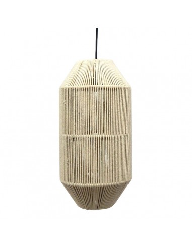 Ceiling Light 21 x 21 x 37 cm Rope Cream