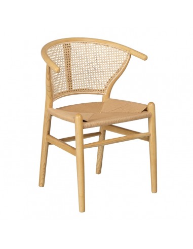 Dining Chair 49 x 45 x 80 cm Natural