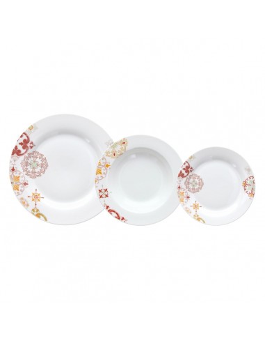 Tableware 18 Pieces Porcelain...