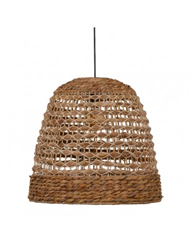 Ceiling Light Natural Bamboo Iron...