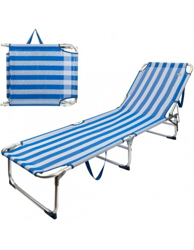 Beach sunbed Aktive 188 x 30 x 58 cm