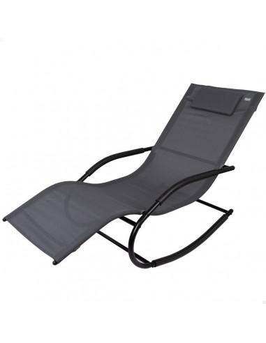 Chaise longue Aktive Noir 158 x 83 x...