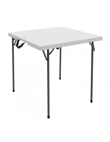 Folding Table Lifetime White Steel...