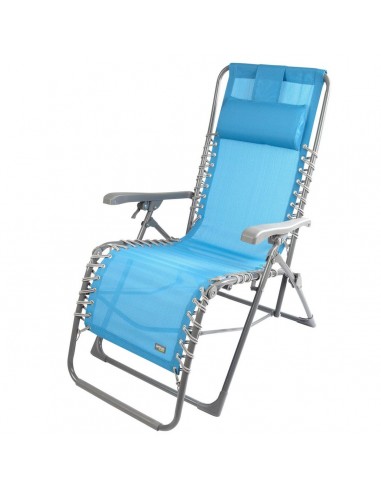 Sun-lounger Aktive textilene Blue 160...