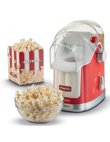 Popcorn Maker Ariete Party Time Red