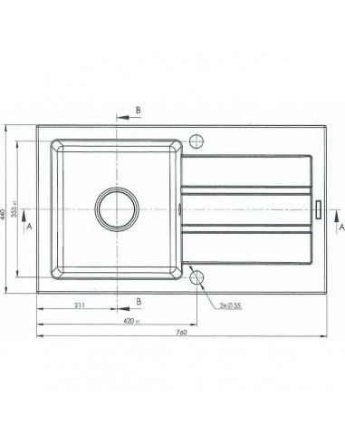 Sink with One Basin Maidsinks