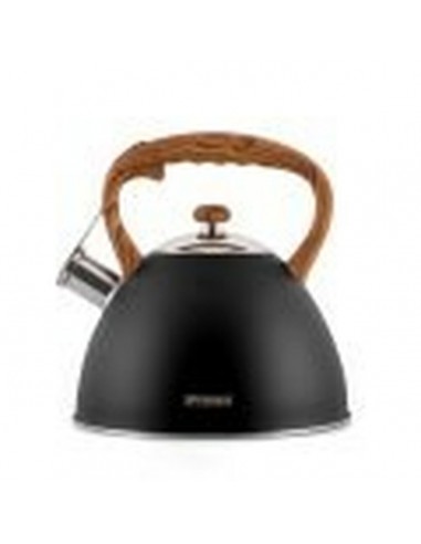 Teapot Promis TMC12 Black Wood Steel 3 L