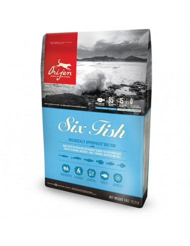 Hundefutter Orijen Six Fish 11,4 Kg