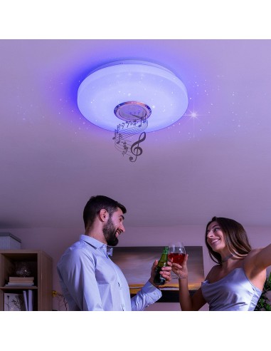 LED Ceiling Light with Speaker...