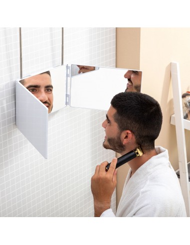 Bathroom Mirror with LED Light and...