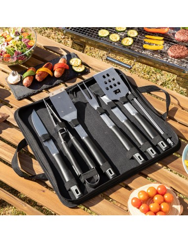 Kit d’Ustensiles pour Barbecue avec...