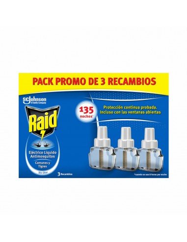 Recharge anti-moustiques Raid   (3...