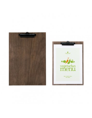 Menu holders Securit Walnoot 33 x 23...