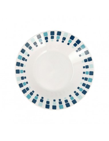 Assiette creuse Quid Simetric Bleu...