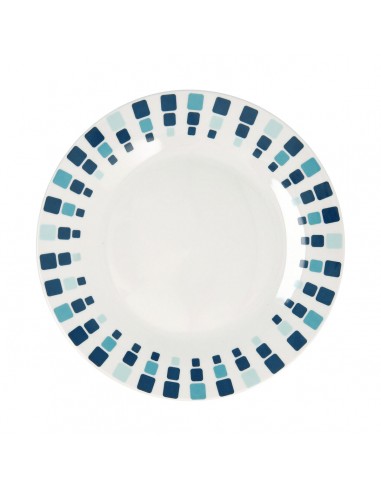 Assiette plate Quid Simetric Bleu...