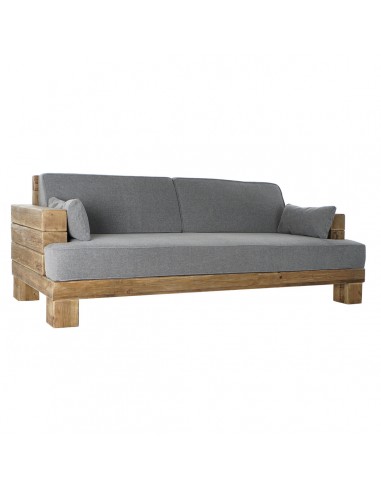 Sofa DKD Home Decor Natural Grey...